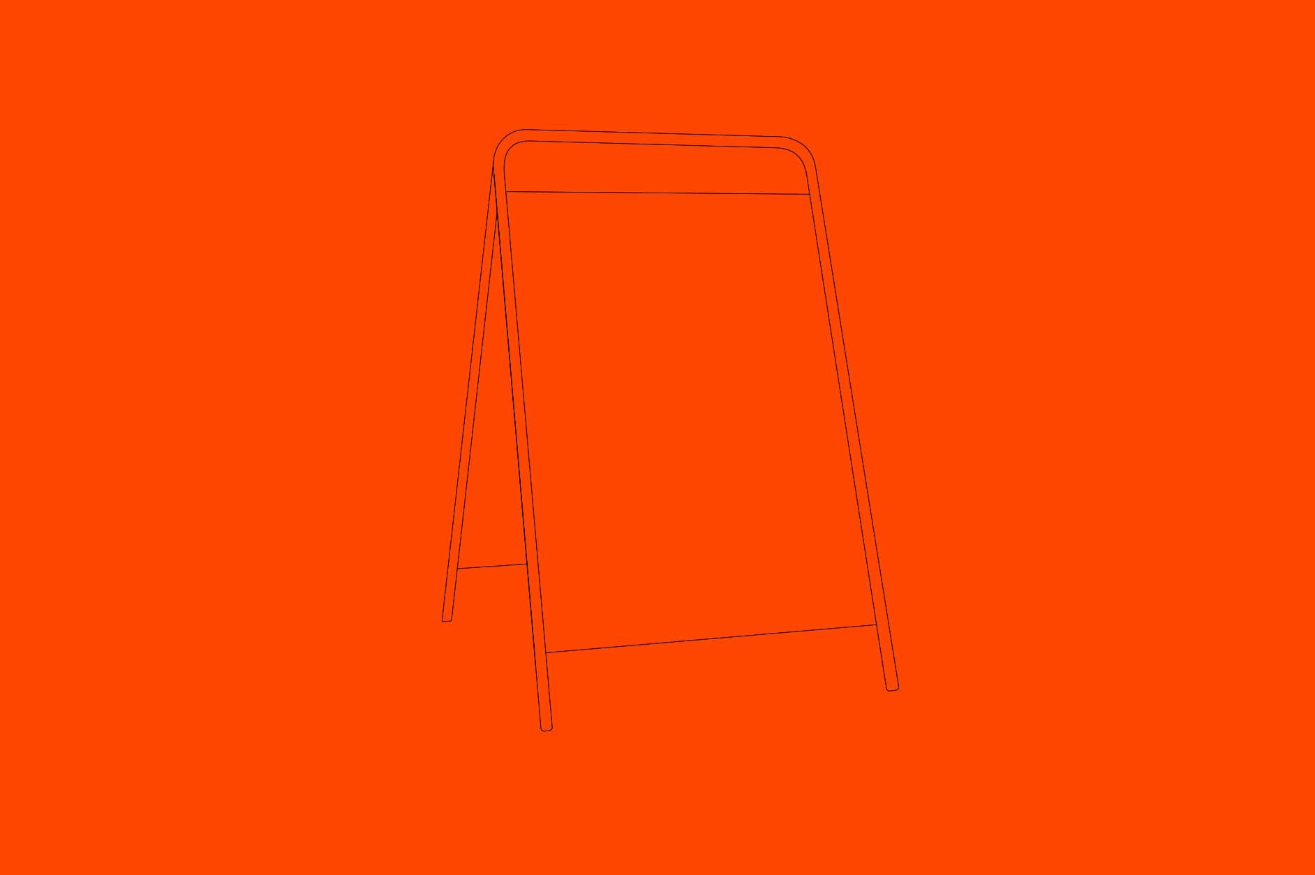 Pen and ruler, design