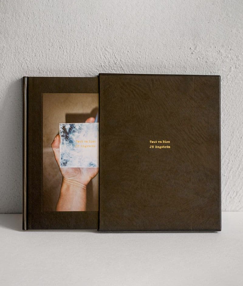 High quality printed photo book with exclusive foil stamping in gold.