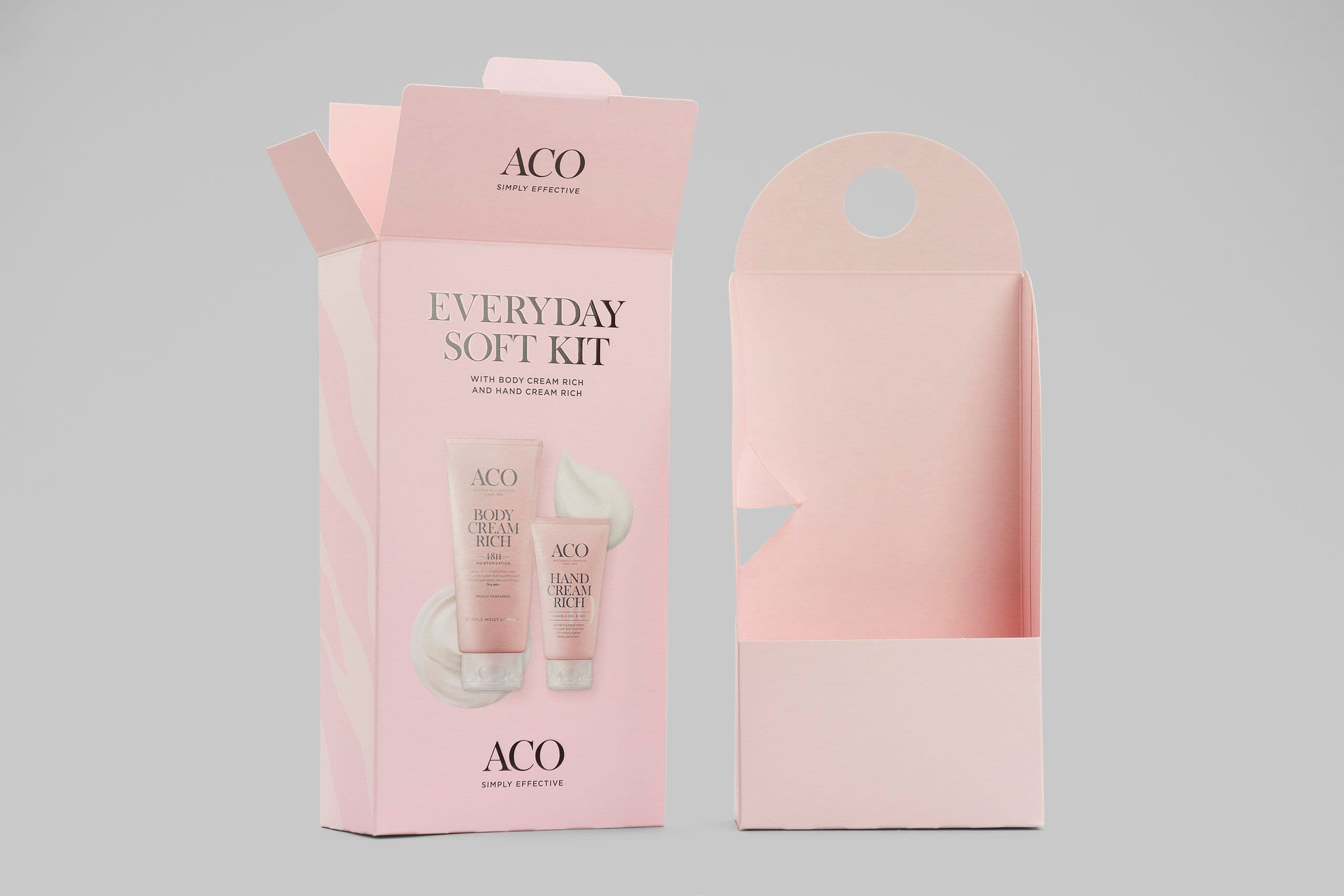 Printed folding box with insert