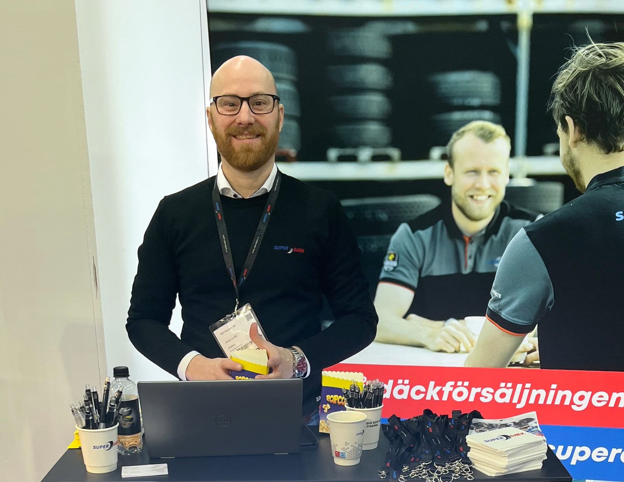 Jonas Lundh, Chain Manager, Superdäck