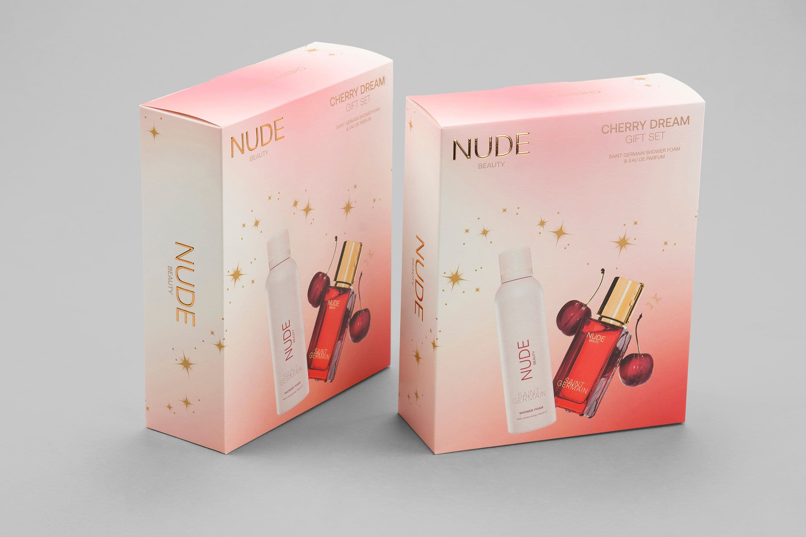 Crash bottom folding carton box made for cosmetic premium brand.