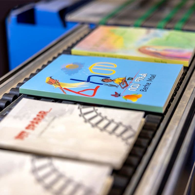 Digital printing print on demand books